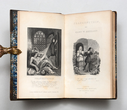 Το βιβλίο Φρανκενστάιν. Photo credit: Book and Paper Fairs