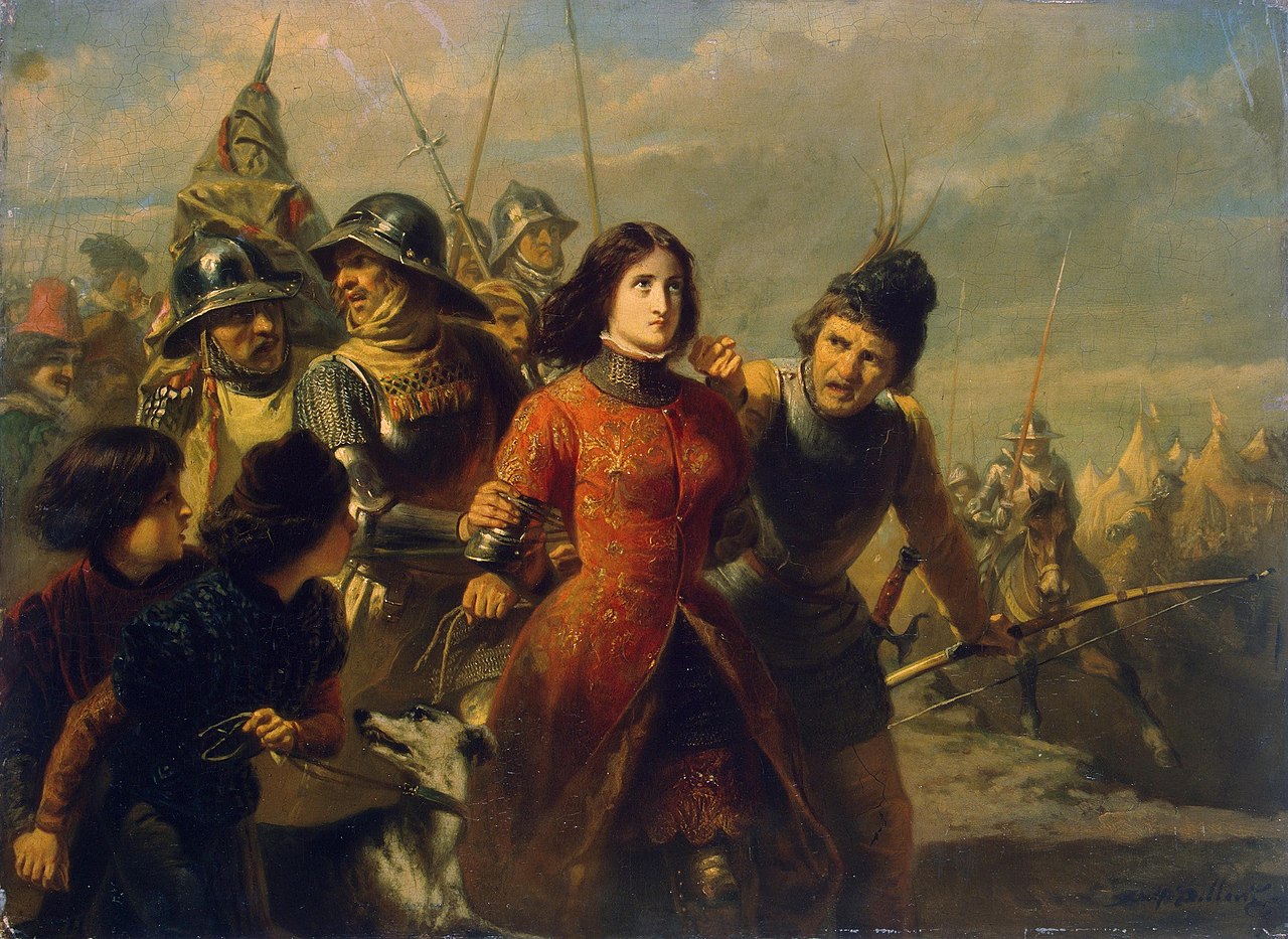Η σύλληψη της Ιωάννας της Λωρραίνης, Adolphe Alexandre Dillens. Photo Credits: Wikimedia Commons