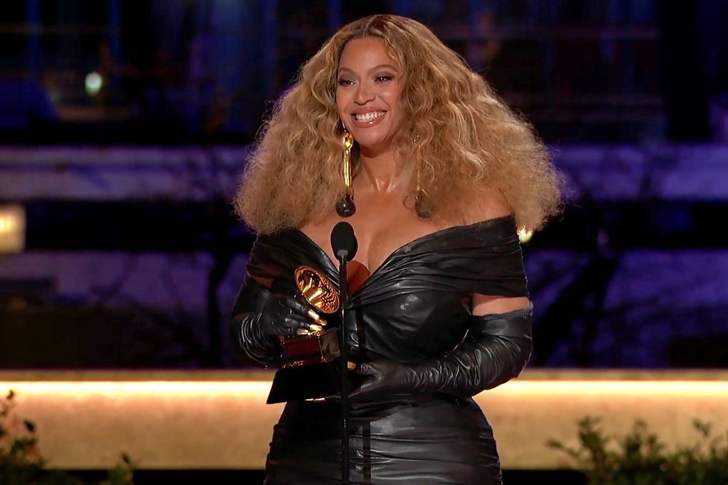 Η Μπιγιονσέ στα Grammy 2021. Photo Credits: CBS