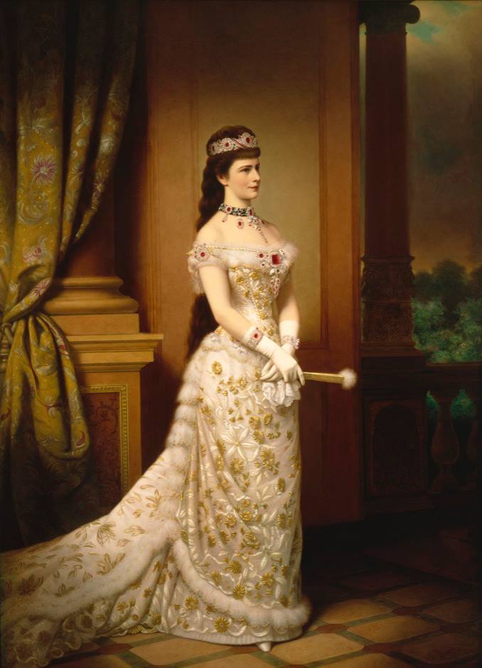 Η Αυτοκράτειρα Ελισάβετ της Αυστρίας, Γκέοργκ Μάρτιν Ίγκνατς Ράαμπ. Photo Credits: Wikimedia Commons