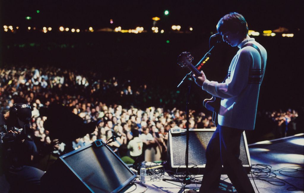 Noel Gallagher at Knebworth. CREDIT: Jill Furmanovsky