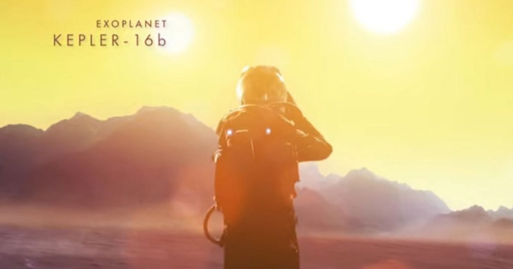 Ο εξωηλιακός πλανήτης Kepler 16-b έχει δύο ήλιους και έτσι τα πάντα έχουν διπλή σκιά! Photo Credits: NASA/Youtube
