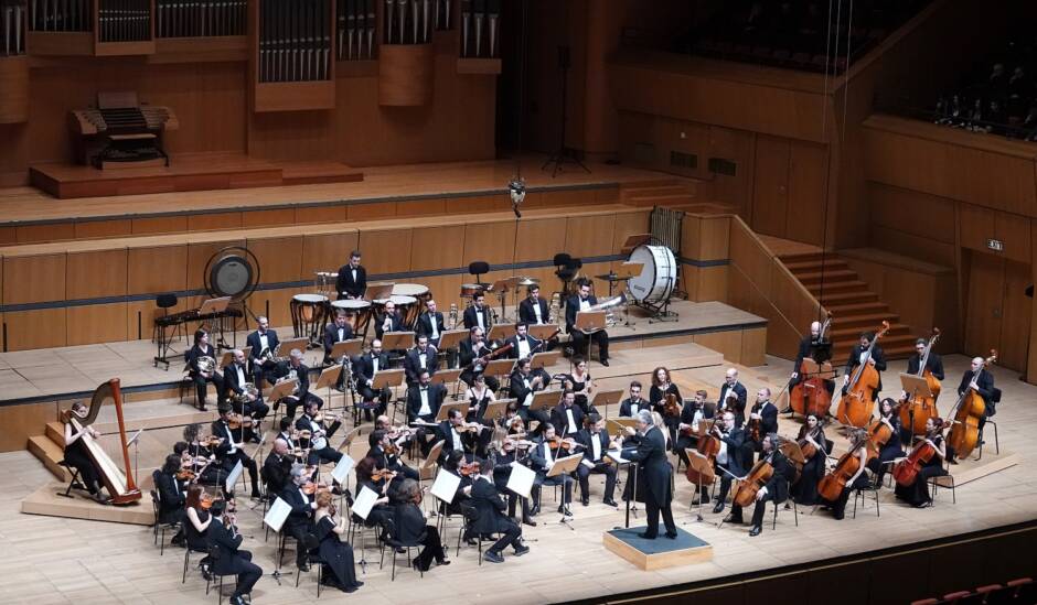 Η Φιλαρμόνια Ορχήστρα Αθηνών και ο Βύρων Φιδετζής στο Μέγαρο Μουσικής Αθηνών