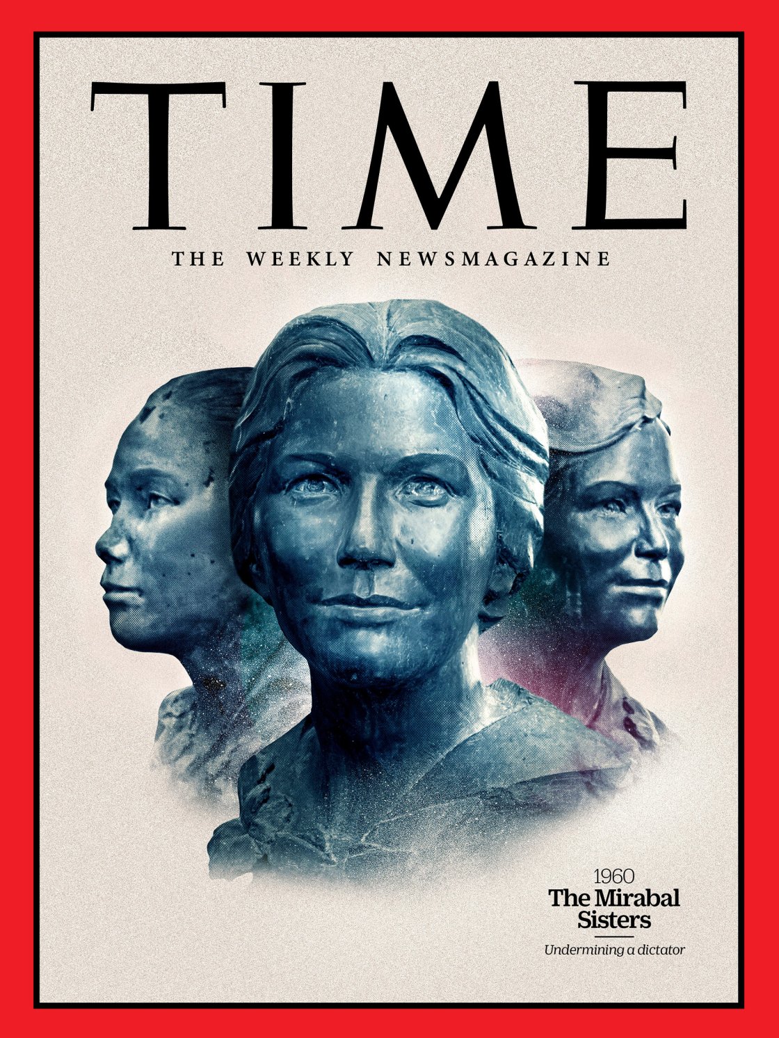 Οι αδελφές Μιραμπάλ στο εξώφυλλο του περιοδικού TIME για το αφιέρωμα με τις 100 πιο επιδραστικές γυναίκες του 20ου αιώνα, credits: Illustration του Neil Jamieson για το TIME