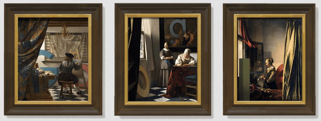 Το doodle της Google για τον Johannes Vermeer