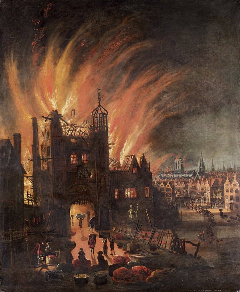 Η Μεγάλη Φωτιά του Λονδίνου το 1666. Photo Credits: Wikimedia Commons