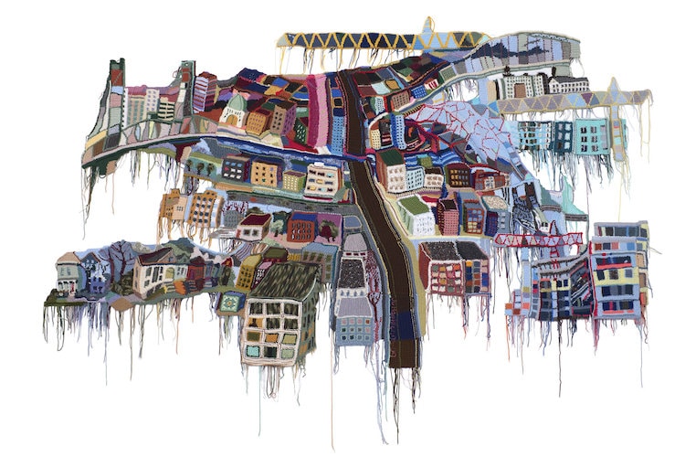 «I Crochet Portland,” 2006-2008, Τζο Χάμιλτον.