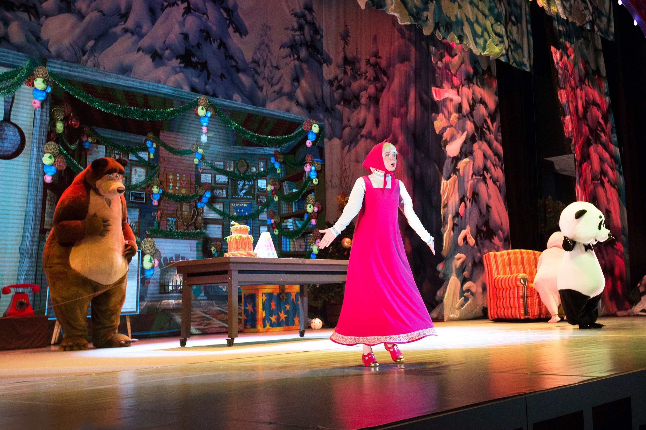 Η Μάσα και ο Αρκούδος: Η παιδική σειρά-φαινόμενο έρχεται στο Christmas Theater