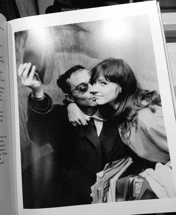 Anna Krina & Jean-Luc Godard