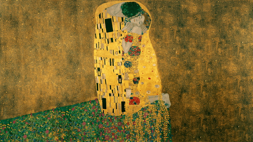 Το φιλί, Γκουστάφ Κλιμτ, 1907-1908. Φωτογραφία: Österreichische Galerie Belvedere/Wikimedia Commons