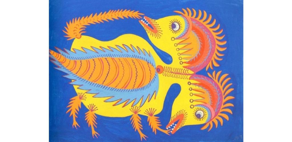 Maria Priyamchenko, Two-headed chicken, 1977, credits: Ukrainian Ministry of Foreign Affairs