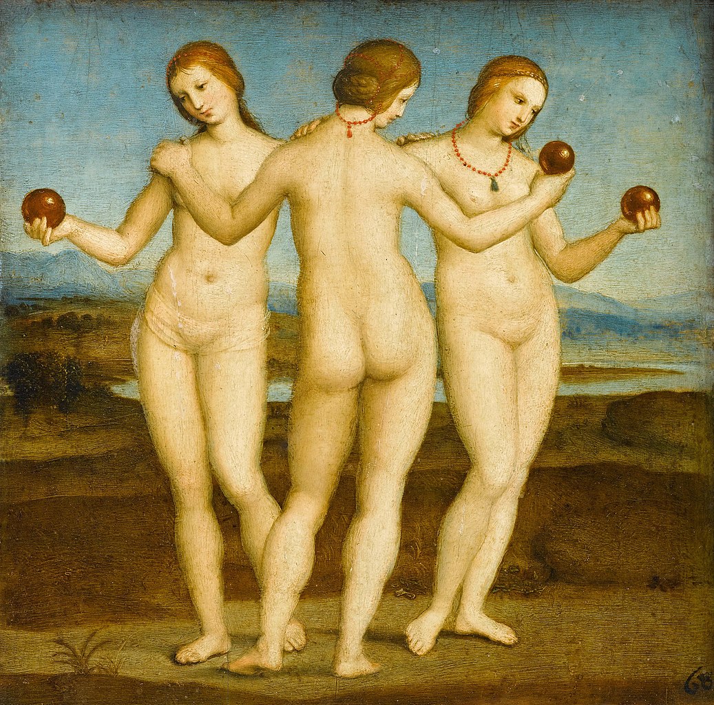 Τρεις Χάριτες (1505). Photo Credits: Wikimedia Commons