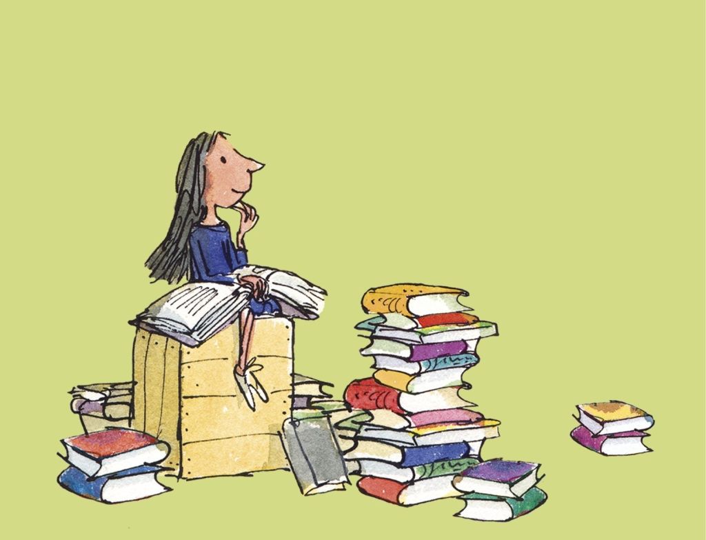 Matilda, Penguin Books, Illustrated by Quentin Blake