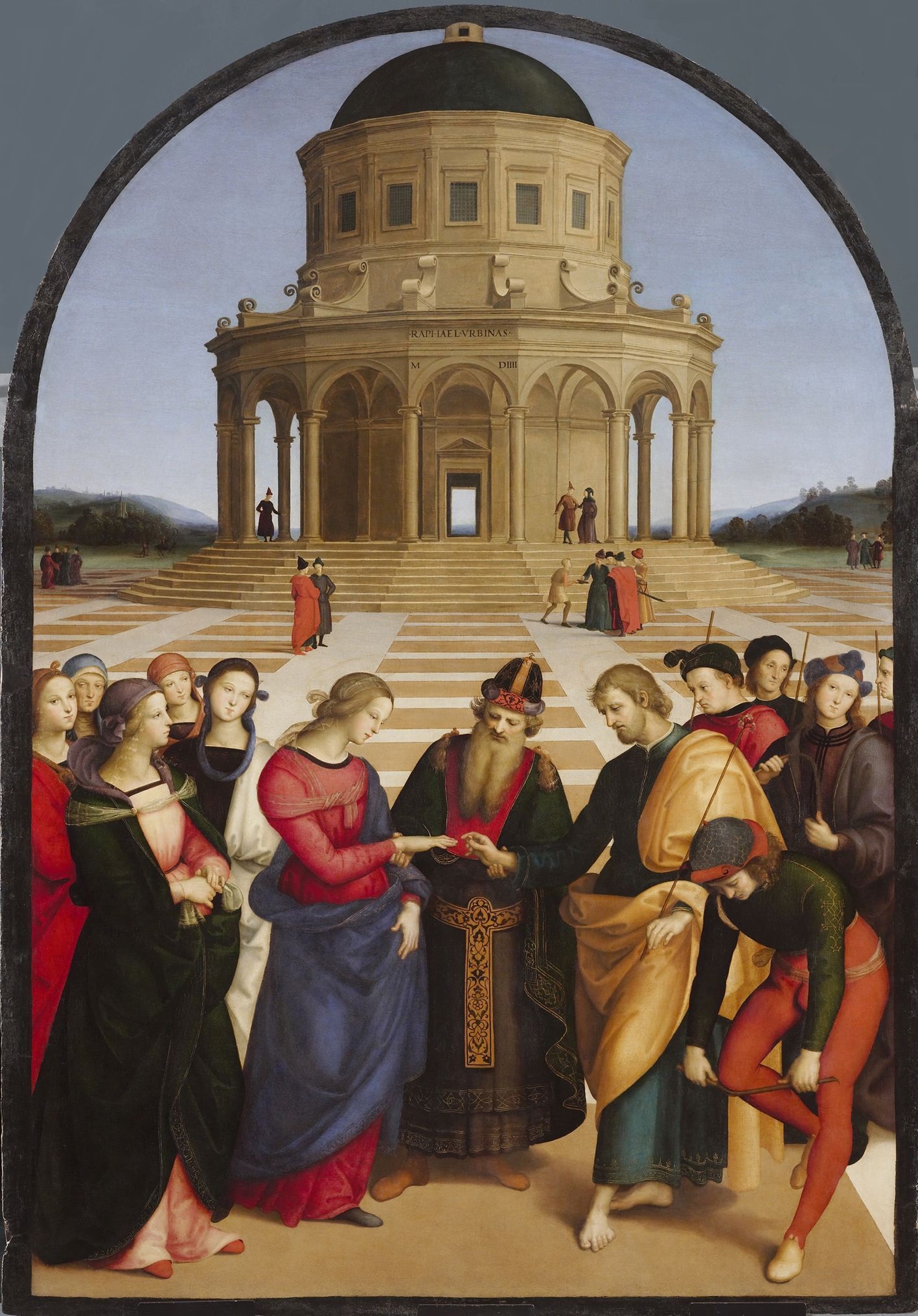 Η Μνηστεία της Παναγίας (1504). Photo Credits: Wikimedia Commons