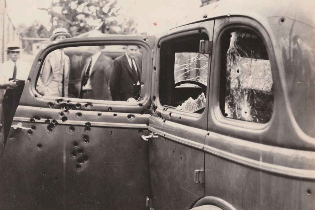 Το κλεμμένο Ford που οδηγούσε το εγκληματικό ζεύγος την ημέρα του θανάτου του. Photo Credits: Wikimedia Commons