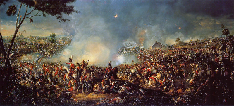 Η Μάχη του Βατερλό, Γουίλιαμ Σάντλερ (1815) Photo Credits: Wikimedia Commons