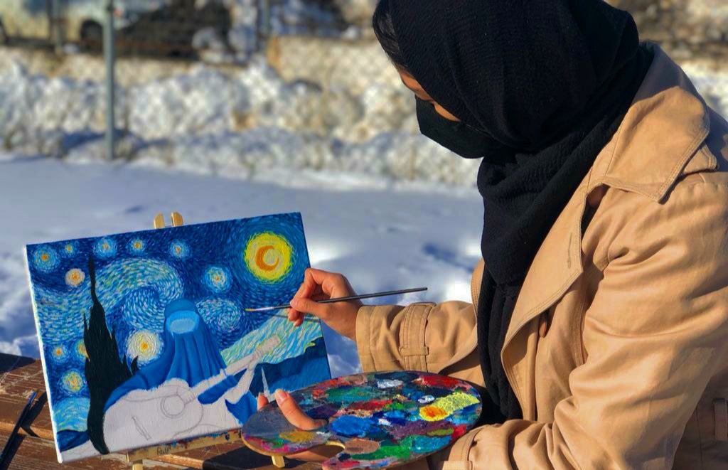 "Θα ήθελα με την τέχνη μου να αλλάξω την εντύπωση που έχει ο κόσμος για τους πρόσφυγες."