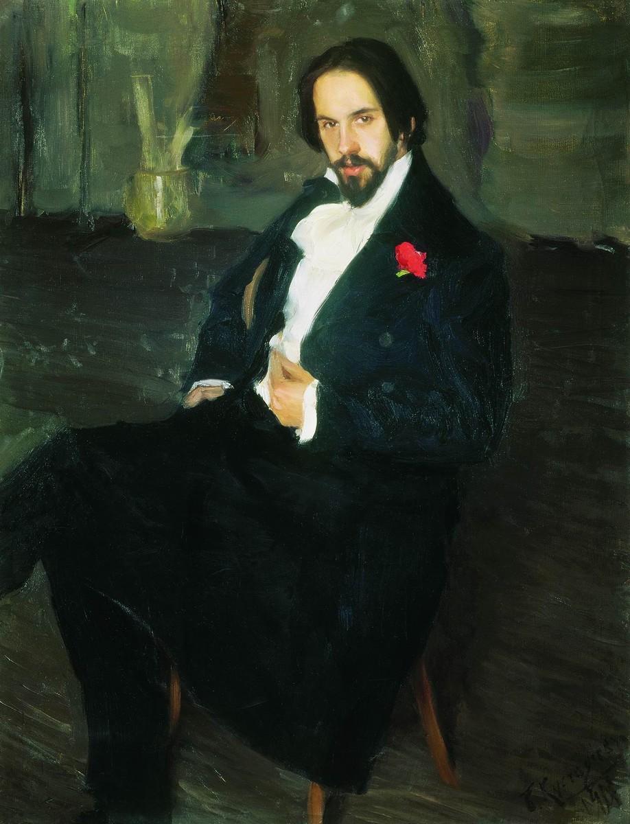 Πορτραίτο του Ιβάν Μπιλίμπιν, Boris Kustodiev, 1901