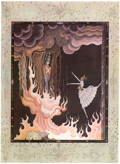 Ο Μολυβένιος Στρατιώτης του Χανκς Κρίστιαν Άντερσεν, Illustation: Kay Nielsen για το Fairy Tales by Hans Andersen, 1924, πηγή: http://carolsnotebook.com/2012/06/21/thursdays-tale-the-steadfast-tin-soldier/