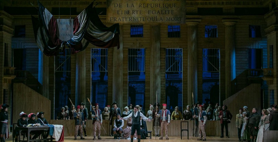 Η όπερα "Αντρέ Σενιέ" του Ουμπέρτο Τζορντάνο στη GNO TV της Εθνικής Λυρικής Σκηνής.