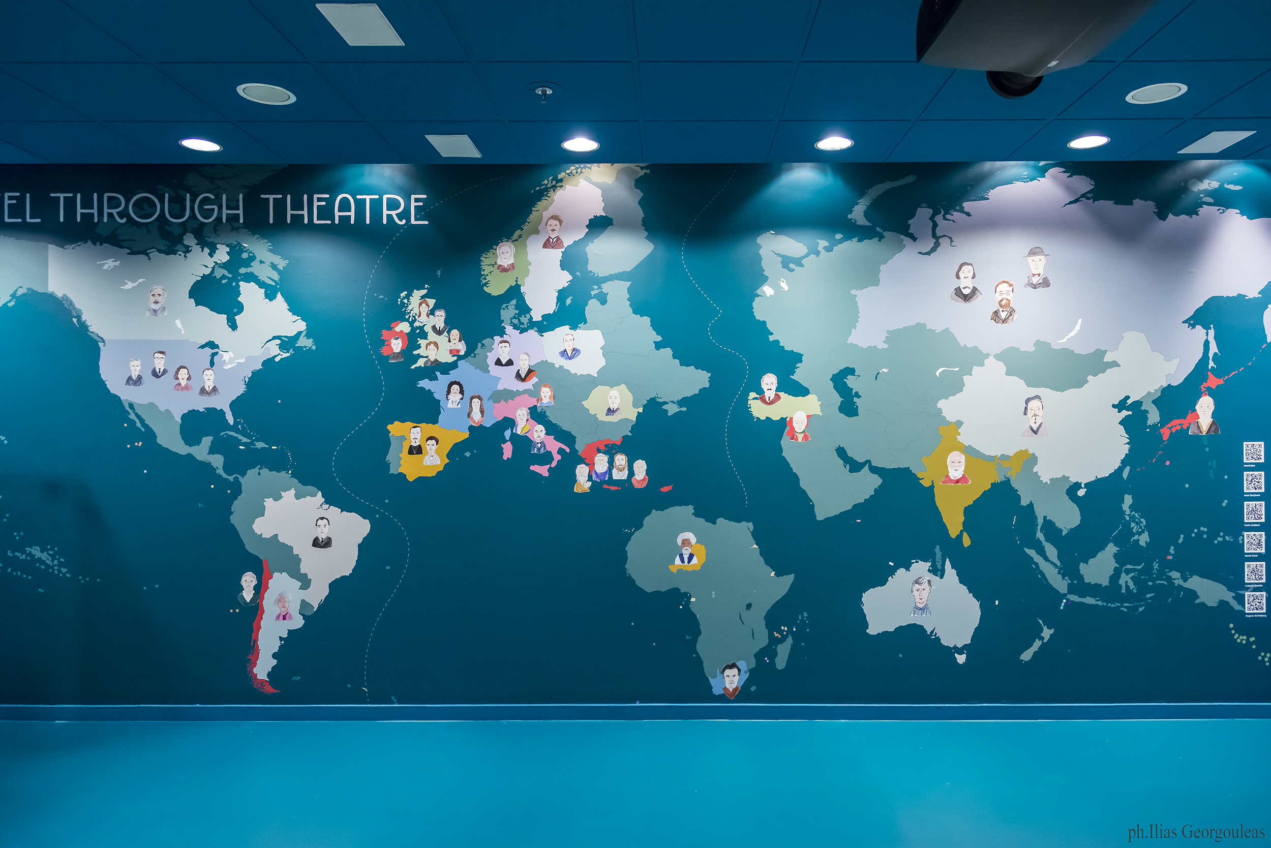 Travel Through Theatre: Το θέατρο «ενώνει» τον κόσμο στη νέα έκθεση του Εθνικού και του Διεθνούς Αερολιμένα Αθηνών