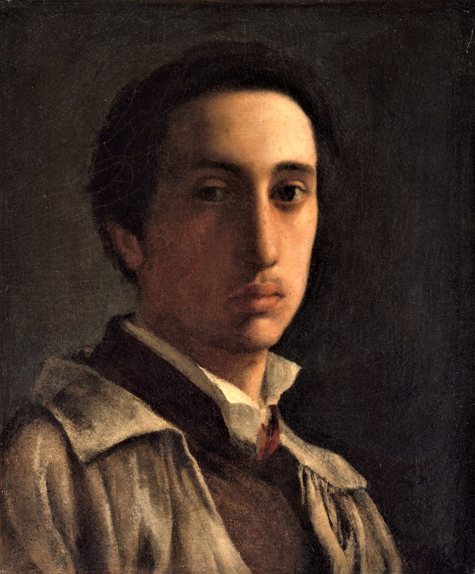 Αυτοπροσωπογραφία του Εντγκάρ Ντεγκά (1855) Photo Credits: Wikimedia Commons