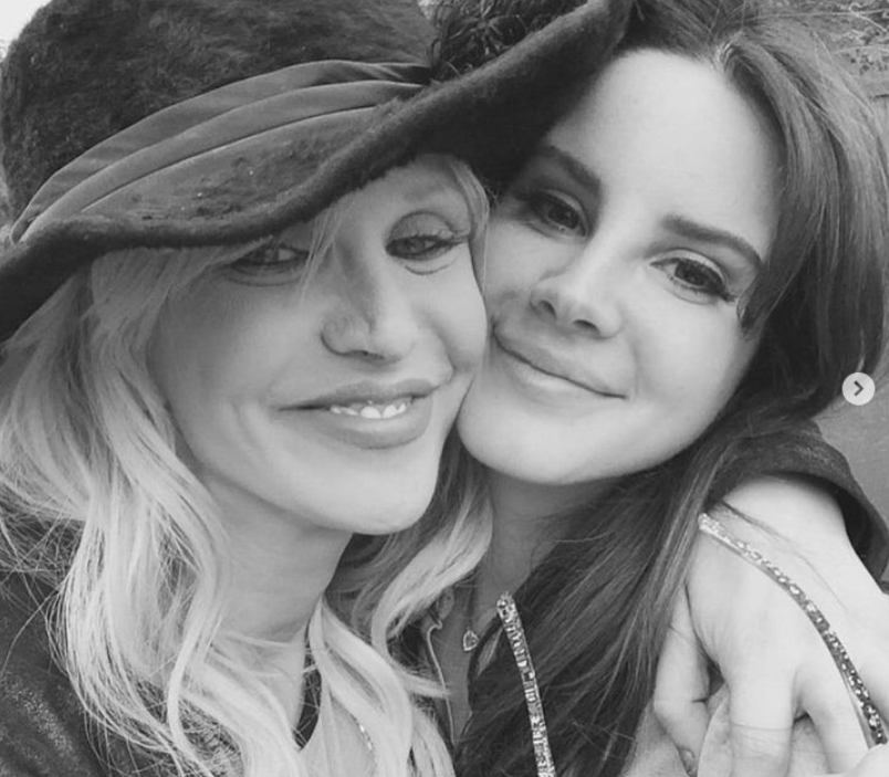 Courtney Love και Lana del Rey, Πηγή φωτογραφίας: Instagram/@courtneylove