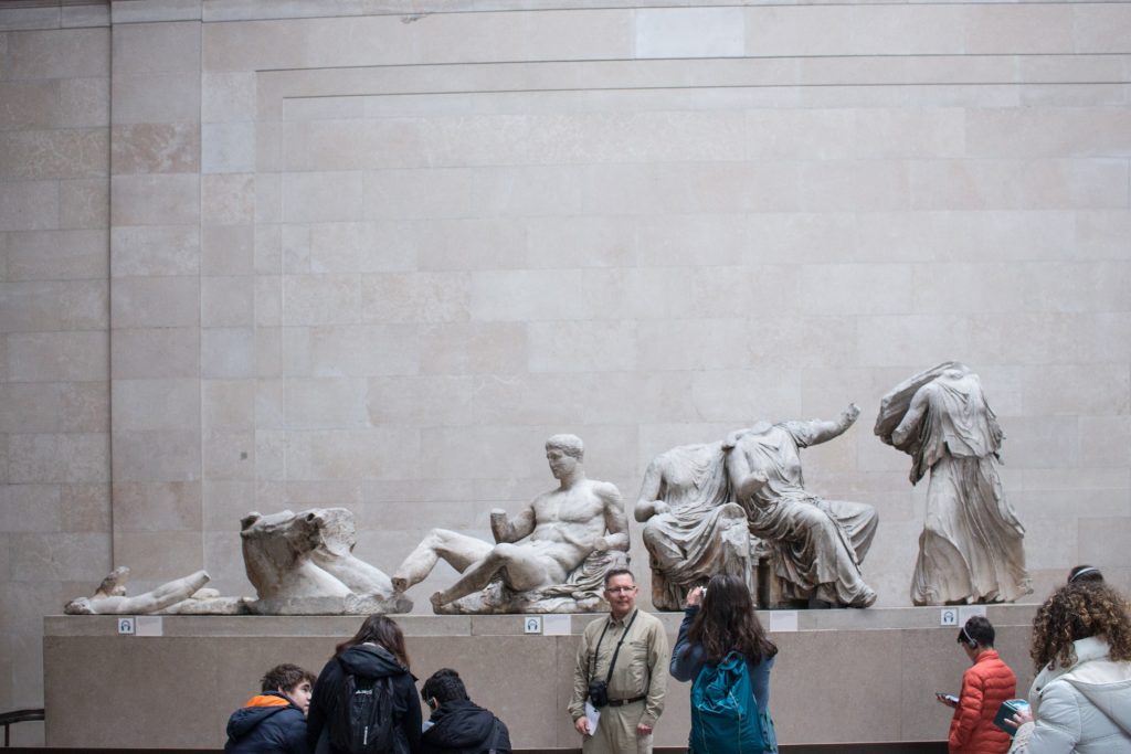 Τα γλυπτά του Παρθενώνα στο Βρετανικό Μουσείο, Photo by Nicole Baster on Unsplash