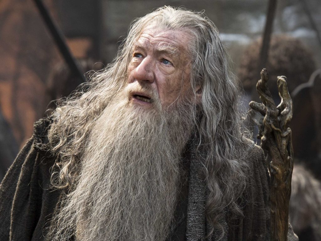 Ο Ian McKellen ως Gandalf, στο Lord of the Rings