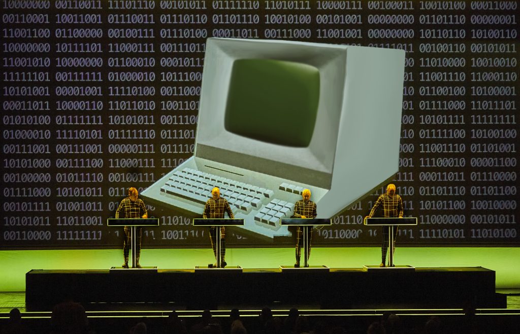 Kraftwerk, Computer world, Radio City Music Hall NYC, Photo: Peter Boettcher 