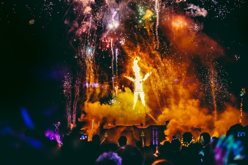 Burning Man Festival, Photo by Sam Mathews on Unsplash