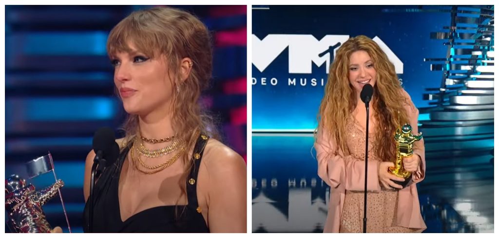 MTV Video Music Awards: Taylor Swift και Shakira γράφουν ιστορία - Οι μεγάλοι νικητές της βραδιάς