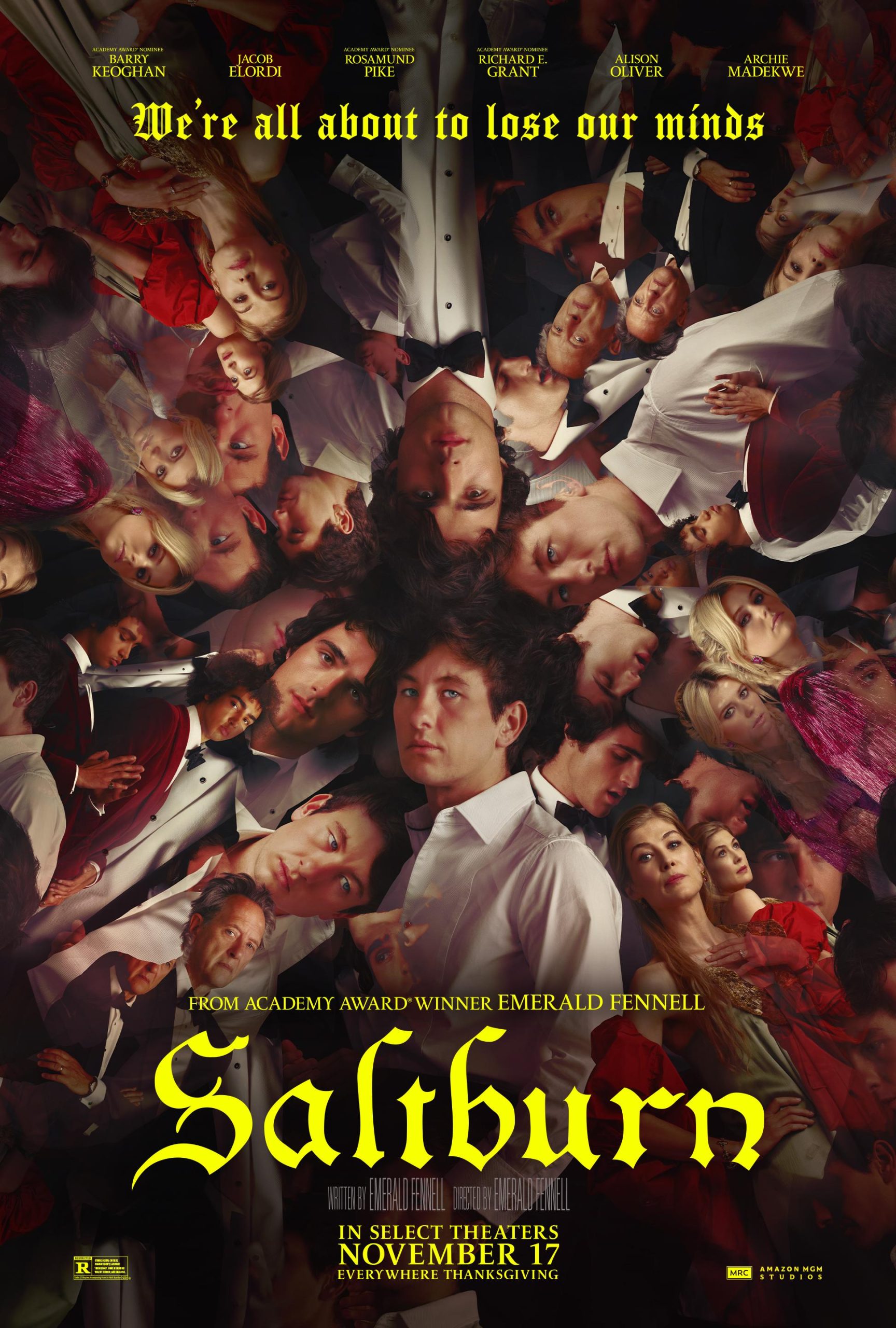 H Aφίσα για την ταινία "Saltburn" της Emerald Fennell
