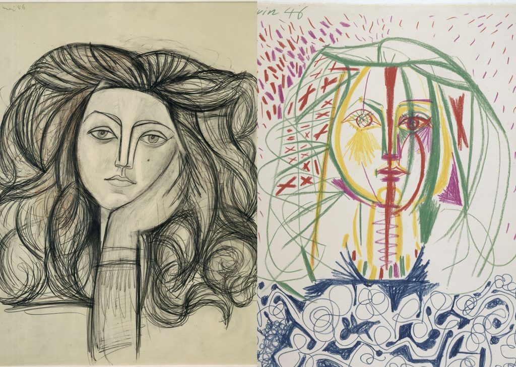 Pablo Picasso, « Portrait de Françoise », Musée national Picasso-Paris Copyright RMN-Grand Palais (Musée national Picasso-Paris) / image RMN-GP, © Succession Picasso 2020