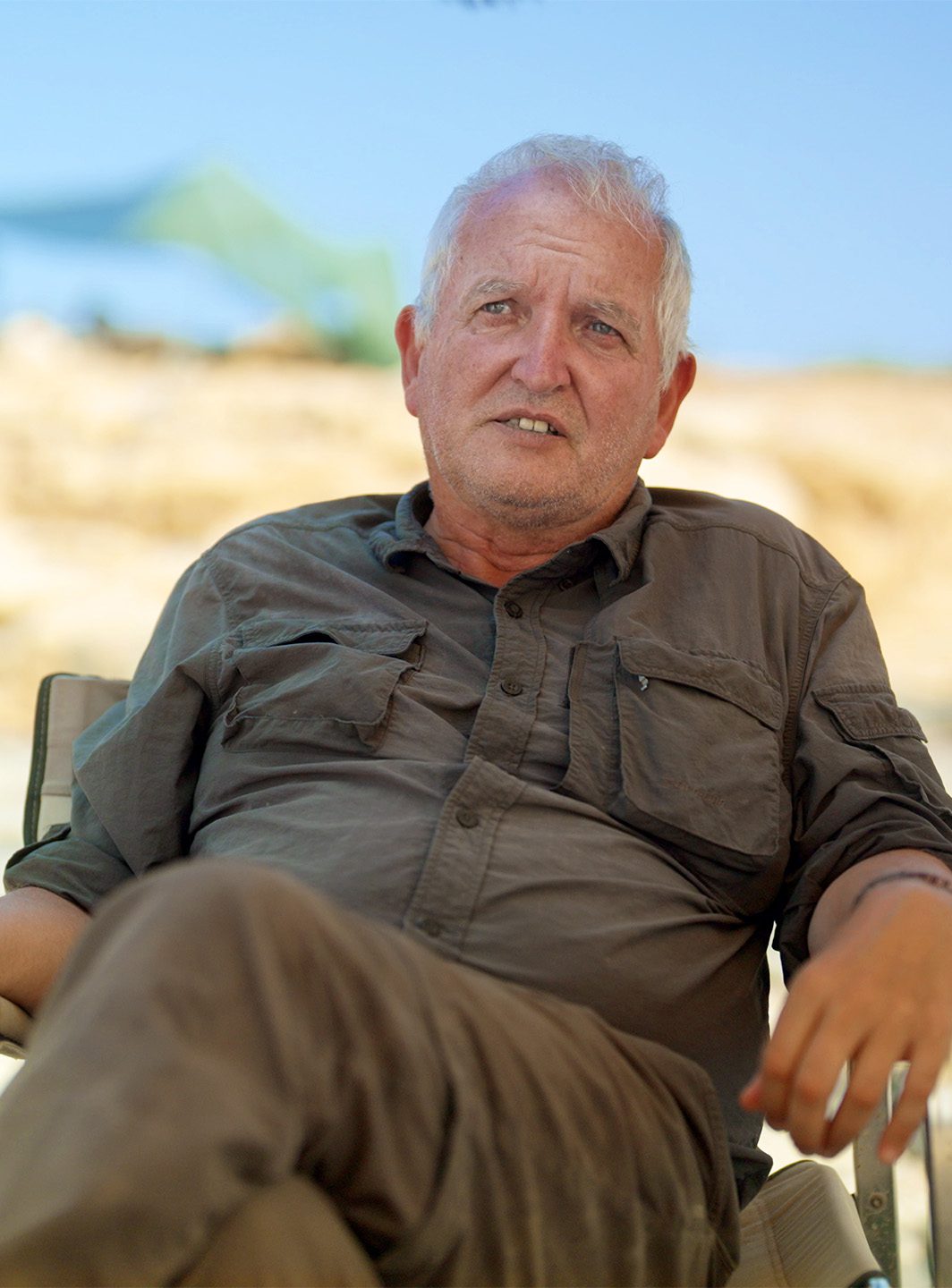 Ο αρχαιολόγος Jan Driessen, επικεφαλής της αρχαιολογικής ανασκαφής στο Σίσι της Κρήτης, στο ντοκιμαντέρ "Οι Γυναίκες της Κνωσού"