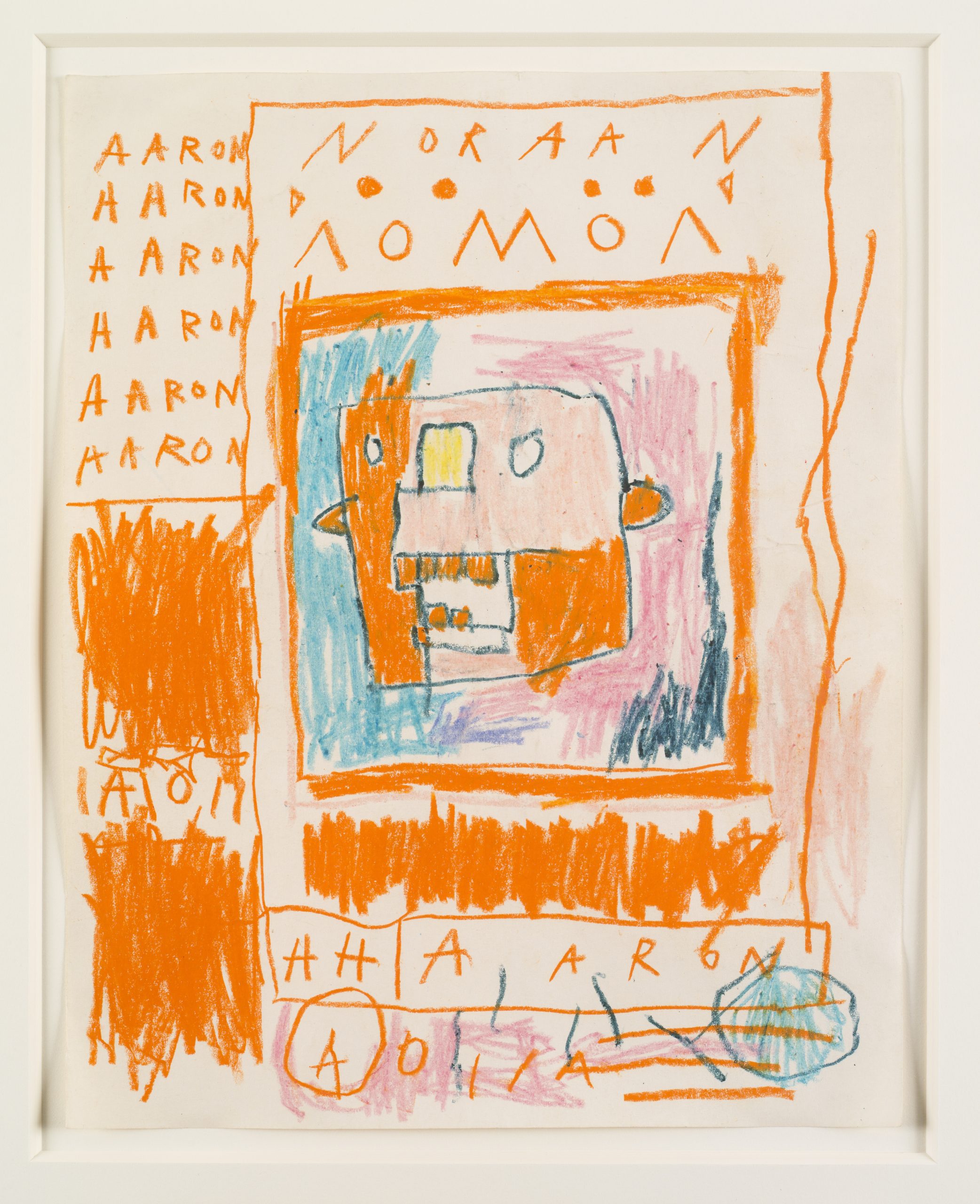 Jean-Michel BASQUIAT Untitled, 1981, Oil stick on paper, 28x21,5cm©Estate of Jean-Michel Basquiat. Licensed by Artestar, New York
