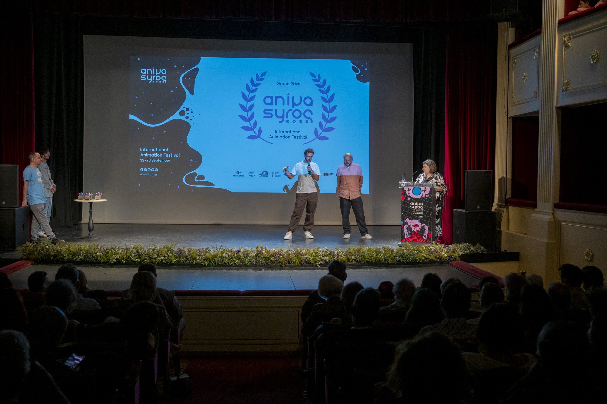 Οι νικητές του μεγάλου βραβείου του Διεθνούς Διαγωνιστικού τμήματος | Credit: Inbulb Photography - Alexandros Petrakis