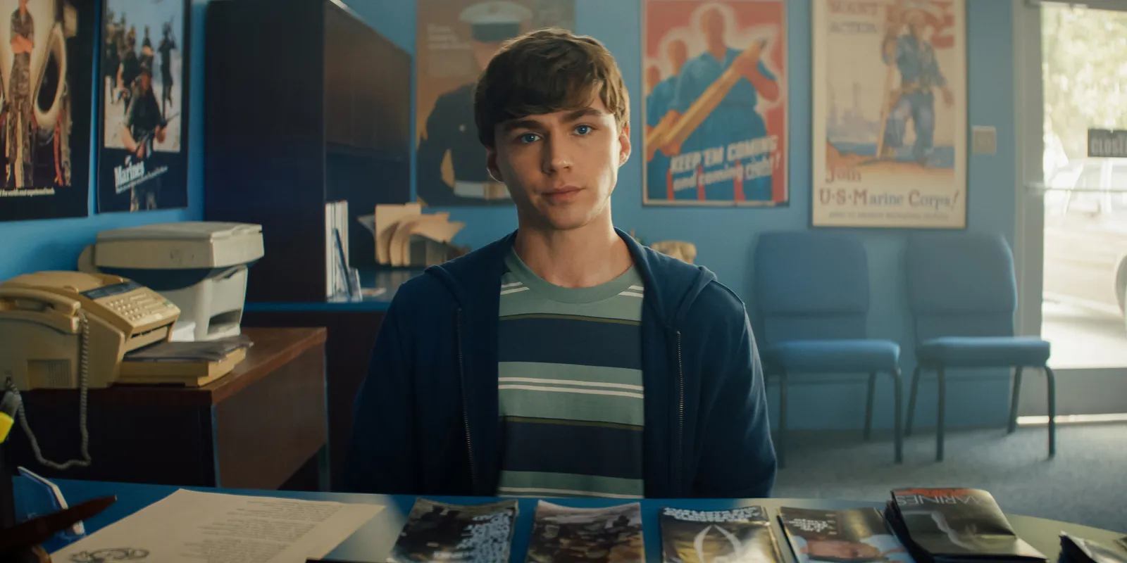 Ο Miles Heizer στον ρόλο του Cameron Cope.