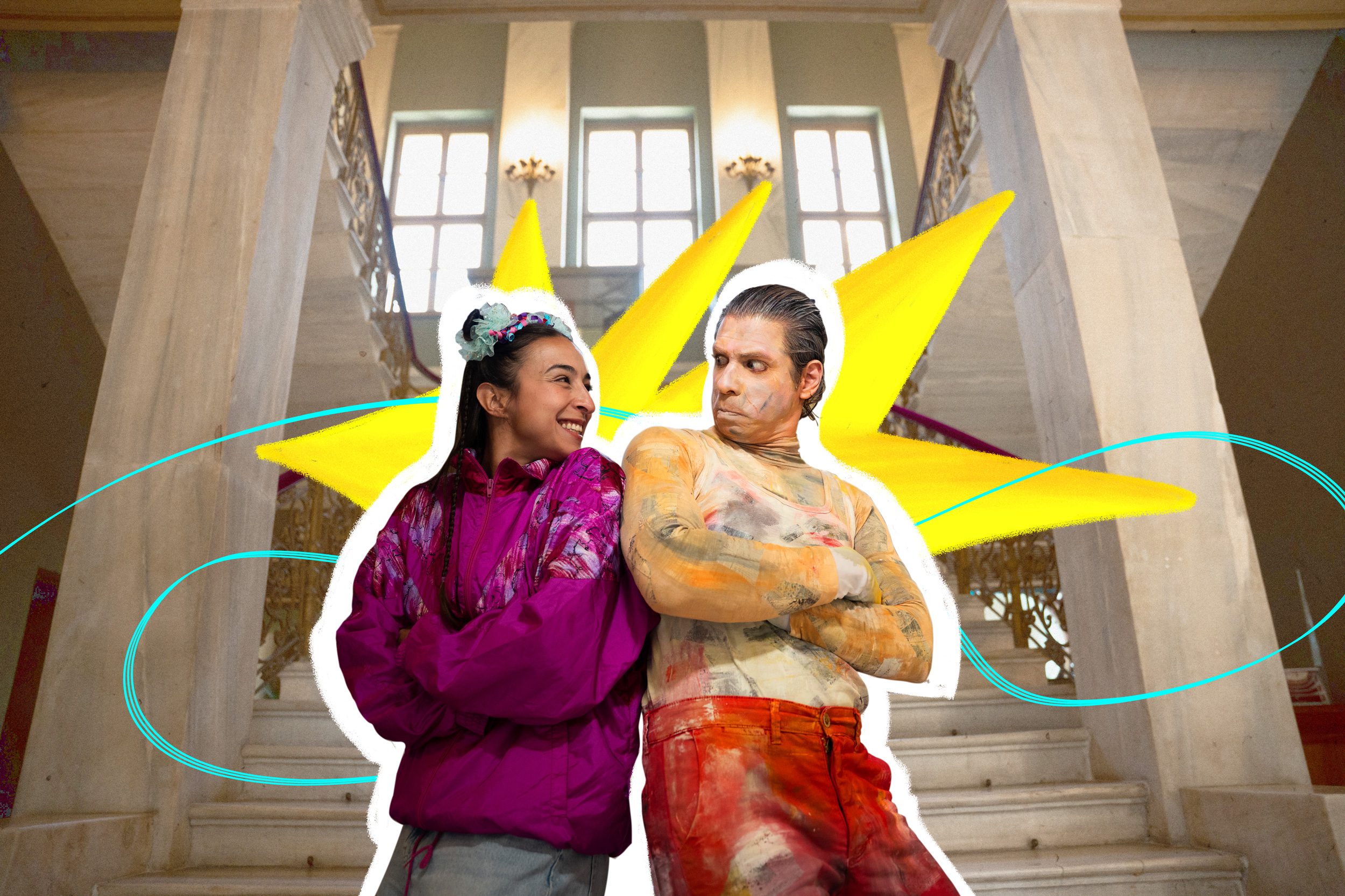 In Motion - Ένα άγαλμα που το ’σκασε: Η in situ παιδική παράσταση της Δανάης Μέγα στο Δημοτικό Θέατρο Πειραιά