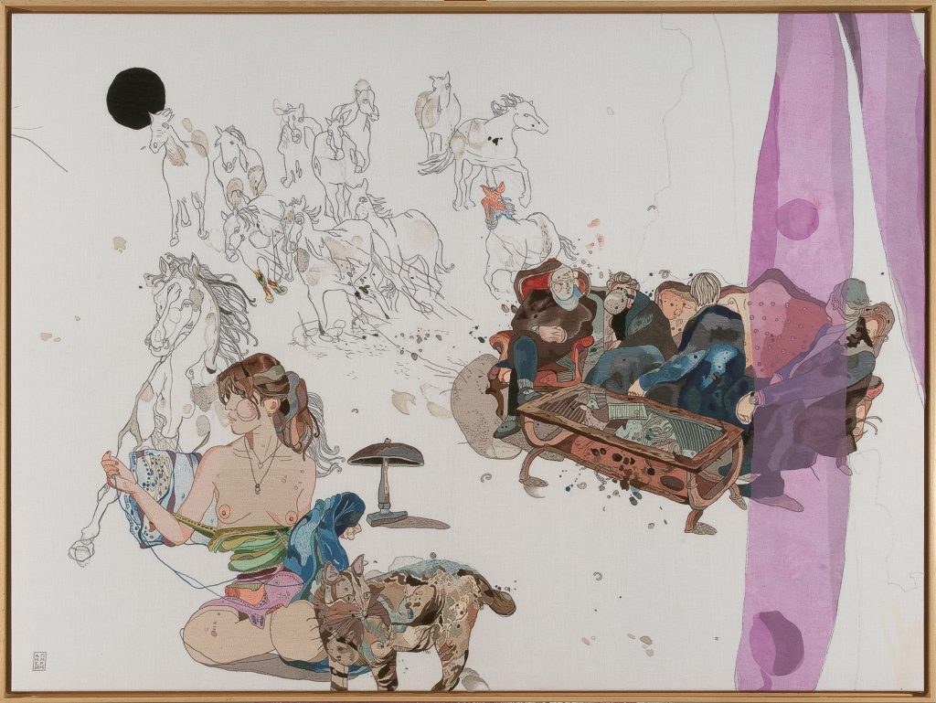 Στέφανος Ρόκος-Αντιόπη Πανταζή, Το κέντημα ΙΙ, 2012-2015