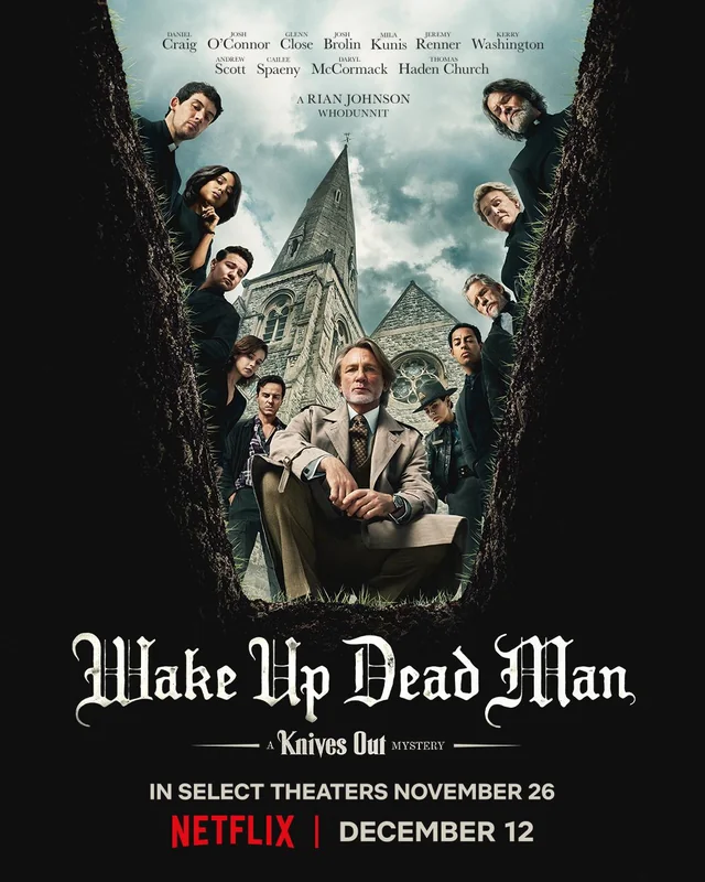 Η αφίσα για το "Wake Up Dead Man" του Rian Johnson