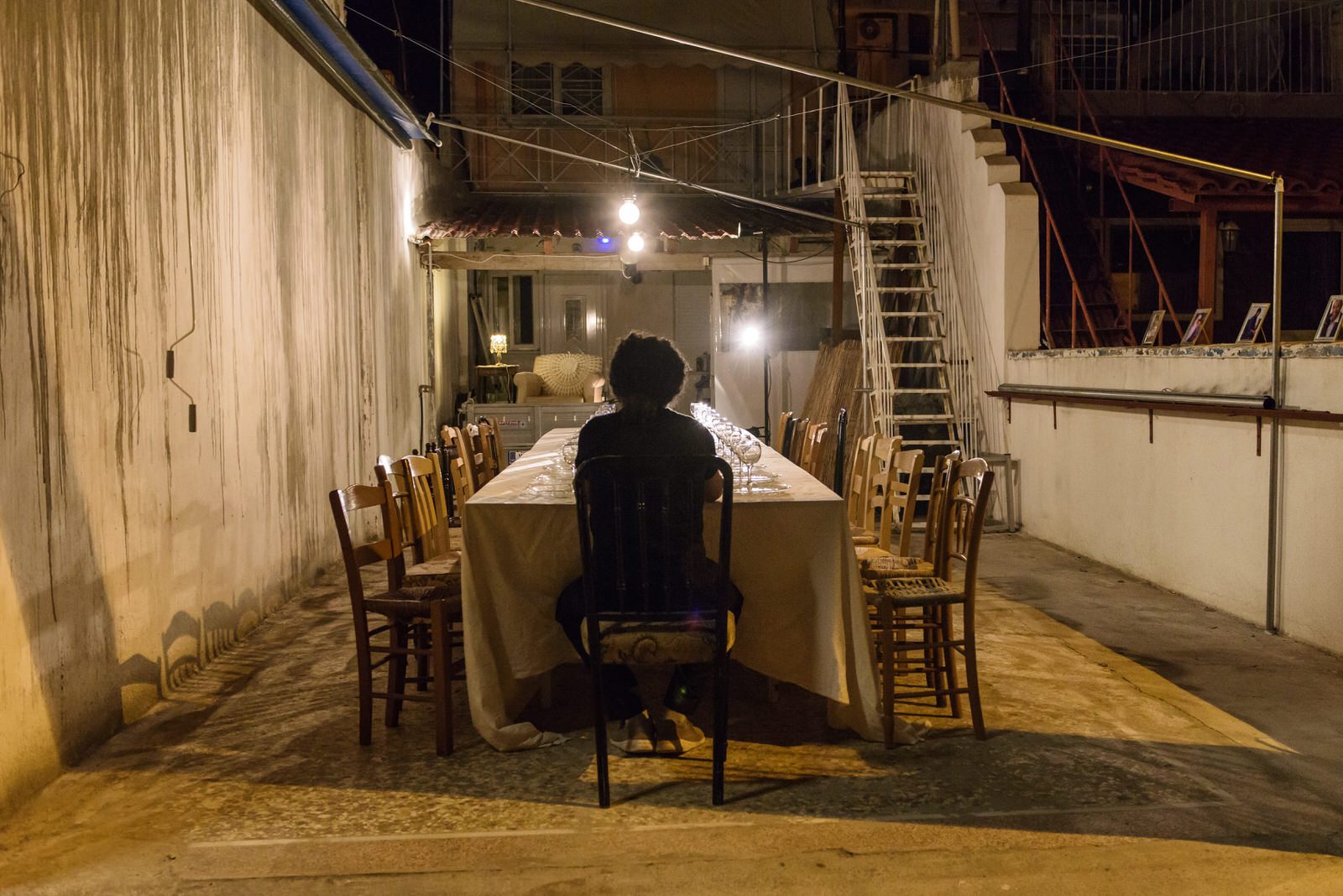 Υλικό Αρχείου: Μια πολυμεσική site-specific παράσταση της Γιολάντας Μαρκοπούλου στο Drft Space