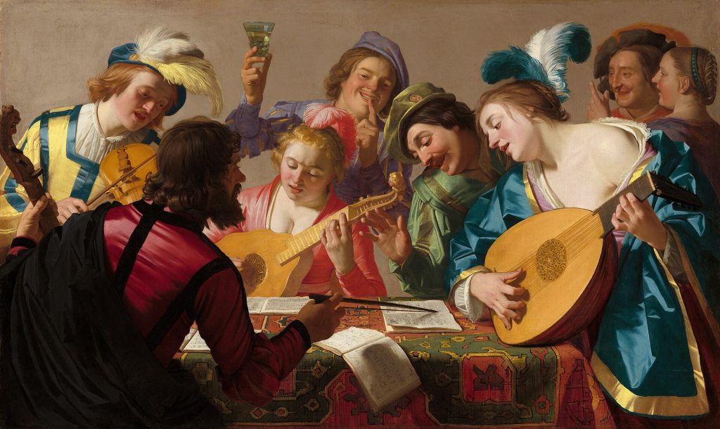 Gerard van Honthorst, The Concert (1623), National Gallery of Art, Washington D.C.