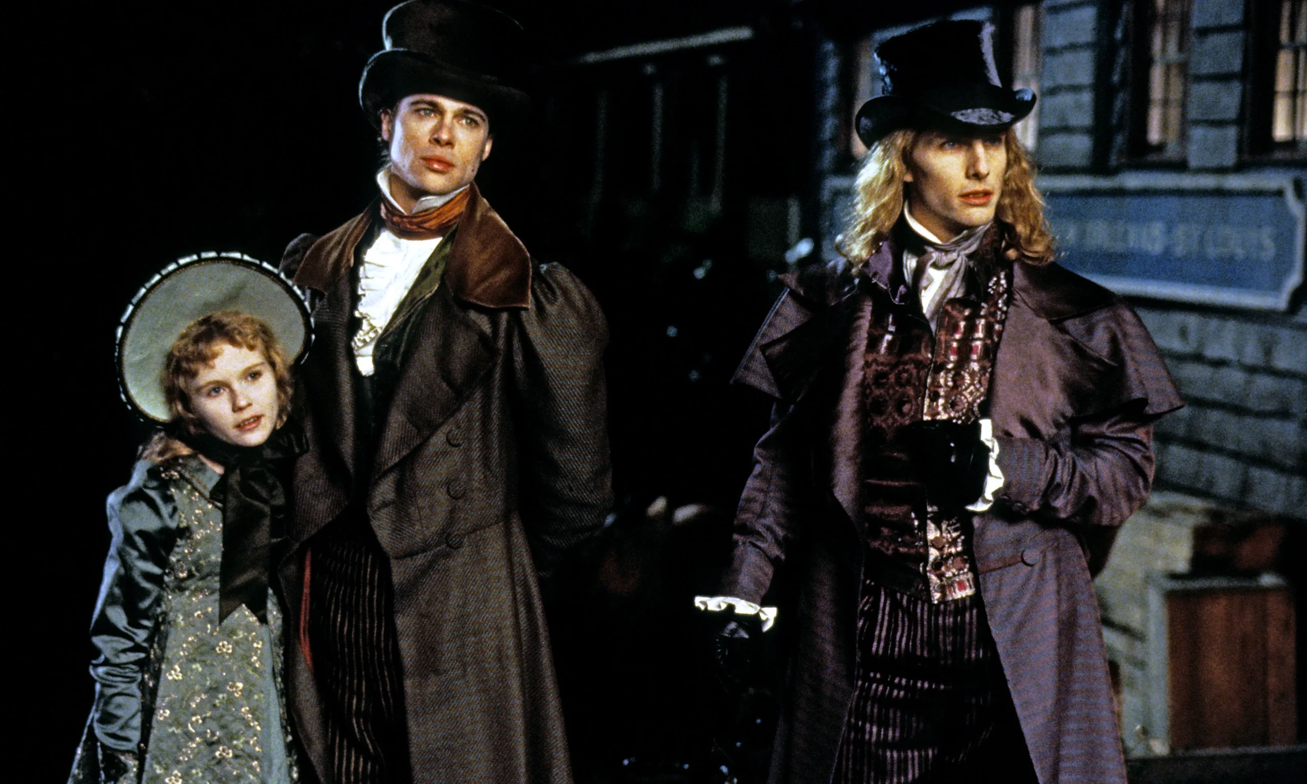 Ο Tom Cruise, ο Brad Pitt και η Kirsten Dunst στην ταινία Interview with the Vampire (1994)